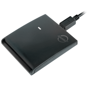 Smart card mini-reader JCR721 black Mini Smart Card Reader JCR721