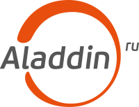 Логотип компании Аладдин Р.Д. (английский)