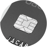 Смарт-карта не повреждается при использовании JCR721 Контактная площадка смарт-карты при использовании JCR721
